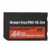 64G Memory Stick Pro Duo Memory Card Compatible for Psp 1000 2000 3000 Game Accessories