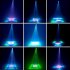 64LED Sound Sensor Airship Stage Lamp Colourful Laser Projection Light for Club DJ Show Party Ballroom Bands European regulations