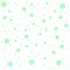 64pcs Christmas Luminous Stickers Fashion Snowflake Fluorescent Window Decals with adhesive