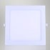6500K Ultra thin and Dimming LED Square Panel Lamp Light 3W  Hole Size 7 8CM 