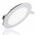 6500K Ultra thin and Dimming LED Round Panel Lamp Light 3W  Hole Size 7 8CM 