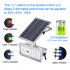 65LEDs 46LEDs 12W 6W Solar Energy Human Body Induction Projector Lamp with Remote Control 65LED radar sensor   remote control
