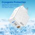 65w Usb Charger Fast Charging Plug Pd Qc 3 0 Type C Charging Adapter Compatible For Iphone Ipad Tablet black EU Plug