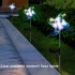 66CM Solar Windmill Lights With 2V120MA Solar Panel IP65 Waterproof Energy Saving Auto On off Outdoor Courtyard Lawn Lamp 2pcs