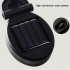 66CM Solar Windmill Lights With 2V120MA Solar Panel IP65 Waterproof Energy Saving Auto On off Outdoor Courtyard Lawn Lamp 2pcs