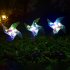 66CM Solar Windmill Lights With 2V120MA Solar Panel IP65 Waterproof Energy Saving Auto On off Outdoor Courtyard Lawn Lamp 2pcs
