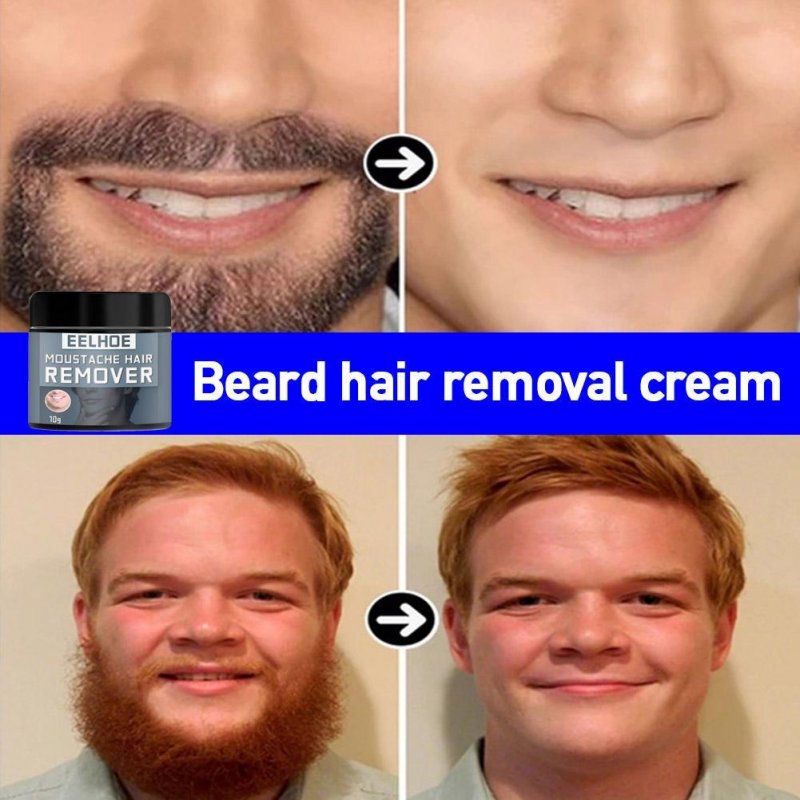 Men Beard  Hair  Removal  Cream Gentle Non-irritating Face Hair Removal Cream 