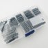 66pcs IC Socket Box Kit Plug in Chip Socket 6pin 8pin 14pin 16pin 18pin 20pin 24pin 28pin