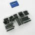 66pcs IC Socket Box Kit Plug in Chip Socket 6pin 8pin 14pin 16pin 18pin 20pin 24pin 28pin