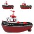 686 1 72 Rc Boat 2 4G Powerful Dual Motor Long Range Wireless Electric Remote Control Tugboat Model Toys For Boys Gifts black