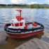 686 1 72 Rc Boat 2 4G Powerful Dual Motor Long Range Wireless Electric Remote Control Tugboat Model Toys For Boys Gifts green