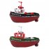 686 1 72 Rc Boat 2 4G Powerful Dual Motor Long Range Wireless Electric Remote Control Tugboat Model Toys For Boys Gifts green