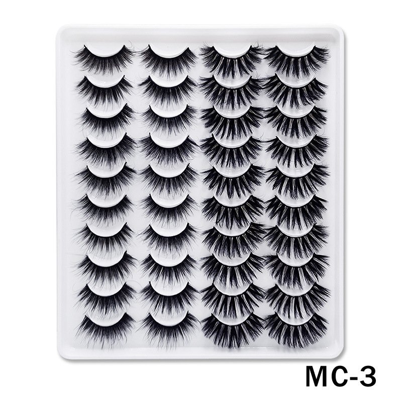 6D Mink False Eyelashes Handmade Extension Beauty Makeup False Eyelashes MC-3