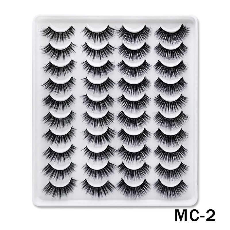 6D Mink False Eyelashes Handmade Extension Beauty Makeup False Eyelashes MC-2