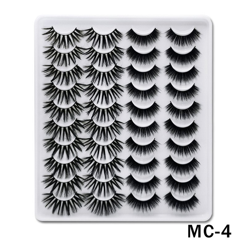 6D Mink False Eyelashes Handmade Extension Beauty Makeup False Eyelashes MC-4