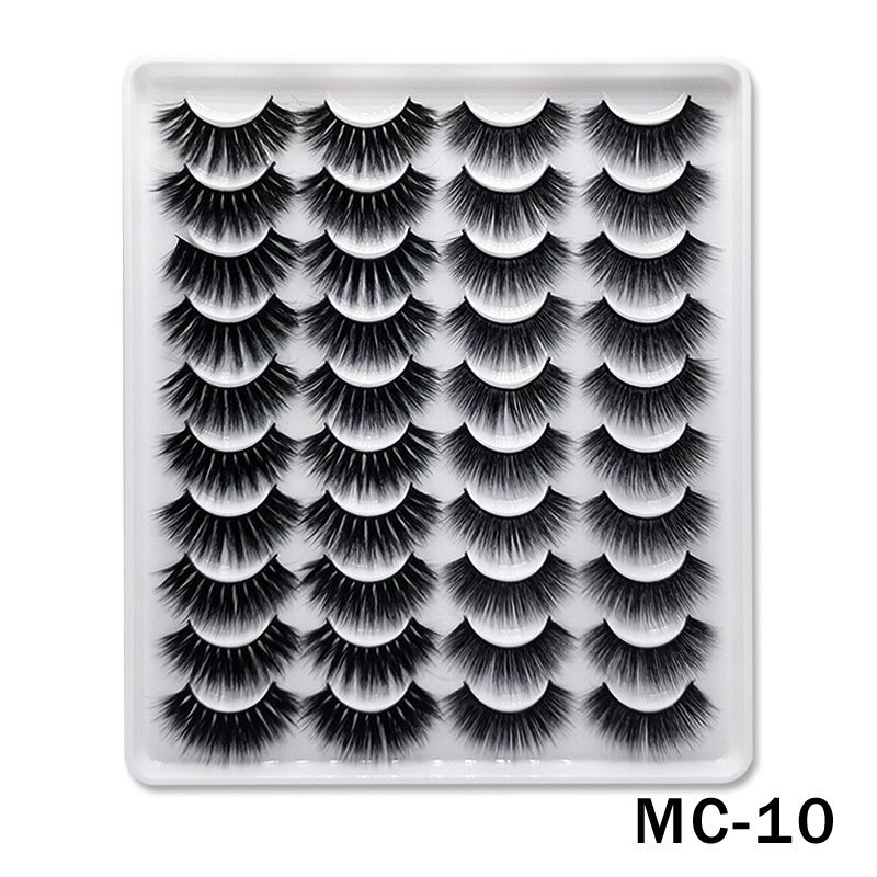 6D Mink False Eyelashes Handmade Extension Beauty Makeup False Eyelashes MC-10
