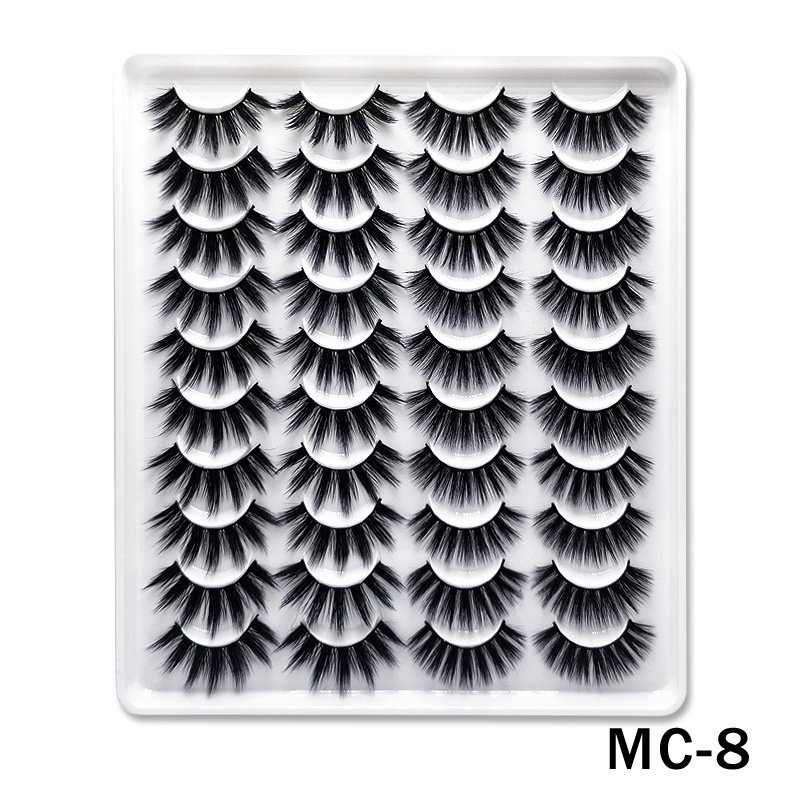 6D Mink False Eyelashes Handmade Extension Beauty Makeup False Eyelashes MC-8