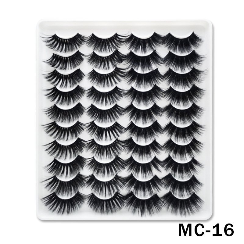 6D Mink False Eyelashes Handmade Extension Beauty Makeup False Eyelashes MC-16