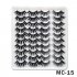 6D Mink False Eyelashes Handmade Extension Beauty Makeup False Eyelashes MC 15