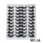 6D Mink False Eyelashes Handmade Extension Beauty Makeup False Eyelashes MC 18