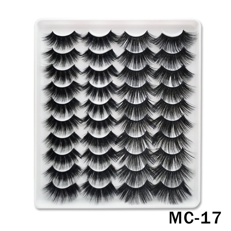 6D Mink False Eyelashes Handmade Extension Beauty Makeup False Eyelashes MC-17