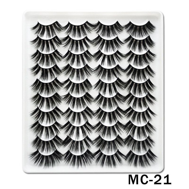 6D Mink False Eyelashes Handmade Extension Beauty Makeup False Eyelashes MC-22