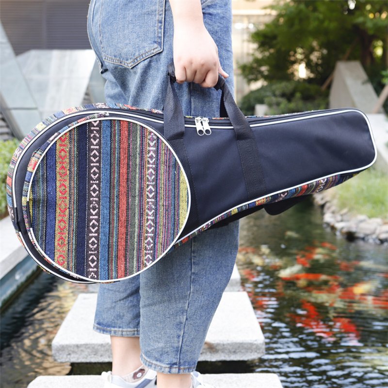MC62 Mandolin Bag Cotton Padded Thickened Organizer Portable Guitar Storage Case Cover Musical Instrument Accessories for Outdoor Travel