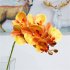6Heads 3D Print Artificial Phalaenopsis Flower for Home Wedding Tabletop Decor Deep purple spot