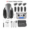 SG907 GPS Drone with 4K 1080P HD Dual Camera 5G Wifi RC Quadcopter Optical Flow Positioning Foldable Mini Drone VS E520S E58 Storage bag 4K three-battery
