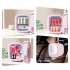 6L Mini Skincare Fridge With LED Lighted Mirror  Cooler And Warmer  Portable Personal Beauty Refrigerator For Refrigerating Make Up  Skin Care And Food Light Bl