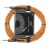 6M Cable Guitar Connecting Line Musical Instrument Accessories Orange 6 meters