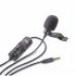 6M Long Wire Microphone Interviews Microphone Smart Phone Live Streaming Broadcasting  black