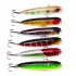 6PCS 9CM Fishing Lures Minnow Wobblers Crankbait Hard Aritificial 3D Eyes Baits 6  Hooks 6 Colors 6 colors mixed