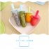 6PCS Colorful Freezer Popsicle Frozen Mold Ice Cream Yogurt Juice Maker   Reusable  BPA Free  DIY Circular mixed jelly