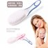 6PCS Manicure Care Set Infant Nail Scissors Comb Brush Baby Care Supplies Set Pink 6pcs