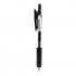 6Pcs 12Pcs Gel Pen with Black Refill Roller Ball Pen for Student School Stationery JWS021 silver color 6pcs box 0 5mm