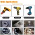 6Pcs Damaged Screw Extractor Set 1 4 Inch Hex Shank Fine Thread Bad Screw Stud Remover Tool With Extension Bit  For Rusty And Broken Hardware 1 post   5 extract