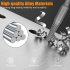 6Pcs Damaged Screw Extractor Set 1 4 Inch Hex Shank Fine Thread Bad Screw Stud Remover Tool With Extension Bit  For Rusty And Broken Hardware 1 post   5 extract