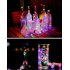 6Pcs LED Solar Cork Shaped LED String Light Holiday Outdoor Party Wedding Decoration Colorful 0 8M 9LED