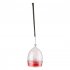6Pcs Led Solar Candles Lamp With Intelligent Light Control IP65 Waterproof 3D Floating Tea Candles Light Night Light For Wedding Garden Balcony Party    White She