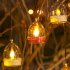 6Pcs Led Solar Candles Lamp With Intelligent Light Control IP65 Waterproof 3D Floating Tea Candles Light Night Light For Wedding Garden Balcony Party    White She