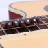 6Pcs Rosewood Bridge Pins Abalone Dot Puller for Acoustic Guitar Wood color