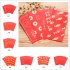 6Pcs Set Funny Gilding Glitter Character Style Red Lucky Money Envelopes