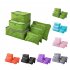6Pcs Set Multifunction Thicken Storage Bag for Travel Clothes Shoes Luggage Organize purple large