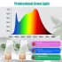 6W 380 800nm Full Spectrum LED Grow Light Plant Growing Lamp With 3 Timer 4 Level Dimming For Indoor Plants 10W