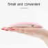 6W Nail Dryer Machine UV LED Lamp Portable Micro USB Home Use Nail UV Gel Varnish Dryer Nail Art Tools Mouse Light  Pink 