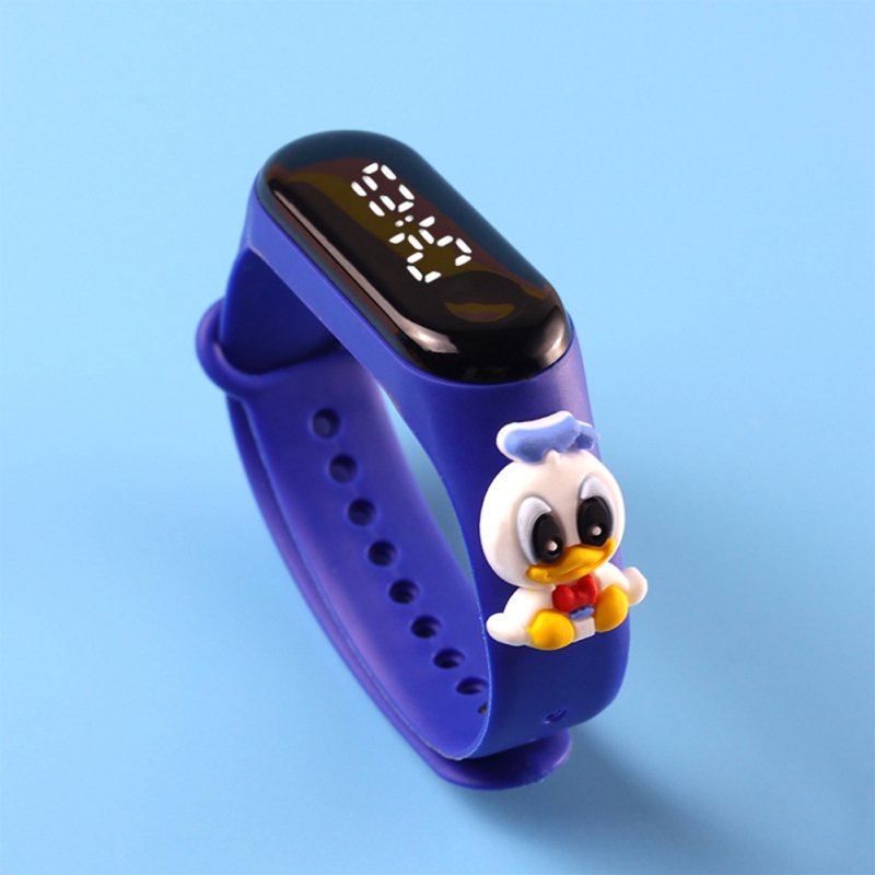 Cartoon Electronic Watch For Men Women Cartoon Doll Touch Screen Wrist Watch For Student 