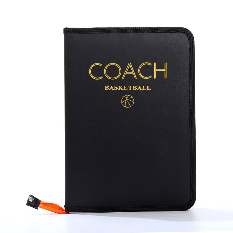 Foldable Basketball Teaching Clipboard Kit Zipper Design Strong Magnetic Nclear Printing Tactical Board 