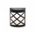 6led Solar Light Energy saving Auto On off Lamps For Outdoor Patio Yard Garden Deck Fence Stairs Decor N763 warm light