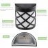 6led Solar Light Energy saving Auto On off Lamps For Outdoor Patio Yard Garden Deck Fence Stairs Decor N763 white lights